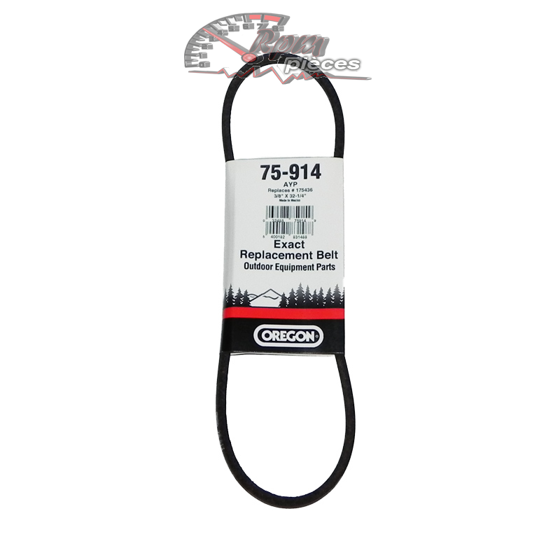 175436 belt clearance
