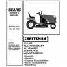 Craftsman Tractor Parts Manual 944.601090