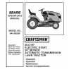 Craftsman Tractor Parts Manual 944.60268