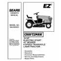 Craftsman Tractor Parts Manual 944.600051