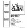 Craftsman Tractor Parts Manual 944.600080