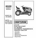 Craftsman Tractor Parts Manual 944.600090