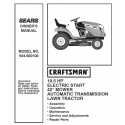 Manuel de pièces tracteur Craftsman 944.600100