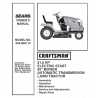 Manuel de pièces tracteur Craftsman 944.600110