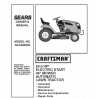 Manuel de pièces tracteur Craftsman 944.600230