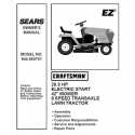Manuel de pièces tracteur Craftsman 944.600701
