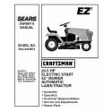 Manuel de pièces tracteur Craftsman 944.600801