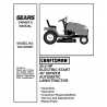 Craftsman Tractor Parts Manual 944.600881