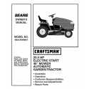 Manuel de pièces tracteur Craftsman 944.600901