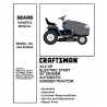 Craftsman Tractor Parts Manual 944.600940