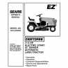 Craftsman Tractor Parts Manual 944.600950