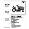 Craftsman Tractor Parts Manual 944.600952