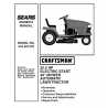 Manuel de pièces tracteur Craftsman 944.601002