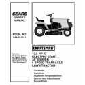 Craftsman Tractor Parts Manual 944.601131