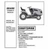 Craftsman Tractor Parts Manual 944.601261
