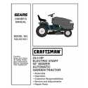 Craftsman Tractor Parts Manual 944.601931