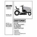 Craftsman Tractor Parts Manual 944.602011