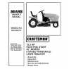 Craftsman Tractor Parts Manual 944.602151