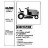 Craftsman Tractor Parts Manual 944.602161