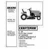 Craftsman Tractor Parts Manual 944.602181