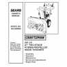 Craftsman snowblower Parts Manual 944.520650