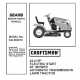 Manuel de pièces tracteur Craftsman 944.602670