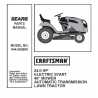 Craftsman Tractor Parts Manual 944.602800