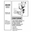 Craftsman snowblower Parts Manual 944.527081