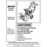 Craftsman snowblower Parts Manual 944.524421