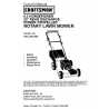 Craftsman lawn mower parts Manual 944.360080