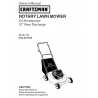 Manuel de tondeuse Craftsman 944.361533