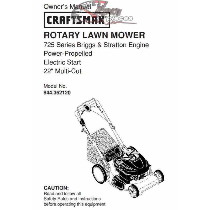 Craftsman Lawn Mower Parts Manual 944