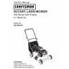 Craftsman lawn mower parts Manual 944.362160