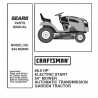 Craftsman Tractor Parts Manual 944.602830