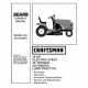 Manuel de pièces tracteur Craftsman 944.602870