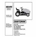 Craftsman Tractor Parts Manual 944.602900