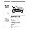 Craftsman Tractor Parts Manual 944.602900