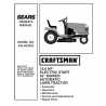 Craftsman Tractor Parts Manual 944.602952