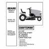 Craftsman Tractor Parts Manual 944.603051