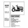 Craftsman Tractor Parts Manual 944.603150