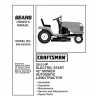 Manuel de pièces tracteur Craftsman 944.603030