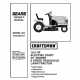 Craftsman Tractor Parts Manual 944.603751