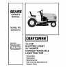 Craftsman Tractor Parts Manual 944.603751