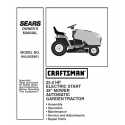 Manuel de pièces tracteur Craftsman 944.603901