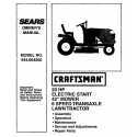 Craftsman Tractor Parts Manual 944.604200