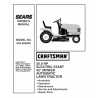 Craftsman Tractor Parts Manual 944.604830