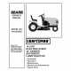 Craftsman Tractor Parts Manual 944.604890