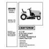 Manuel de pièces tracteur Craftsman 944.605150