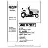 Craftsman Tractor Parts Manual 944.605200