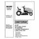 Manuel de pièces tracteur Craftsman 944.605411